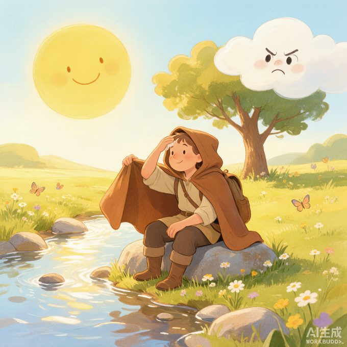 北风和太阳的比赛