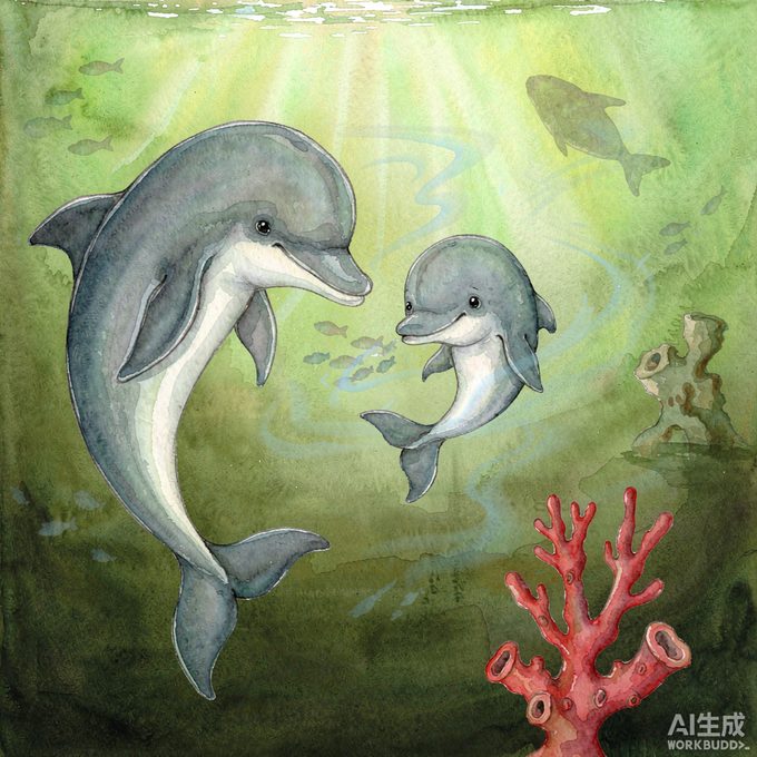 小海豚波波的咔嗒小地图