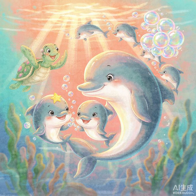 小海豚波波的海洋育儿班