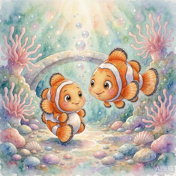 小丑鱼橙橙的不生气魔法