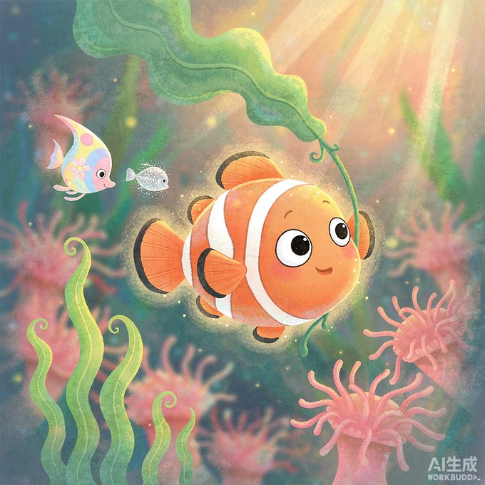 小丑鱼橙橙的轮流玩