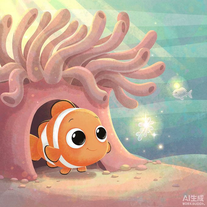 小丑鱼橙橙的勇敢一步