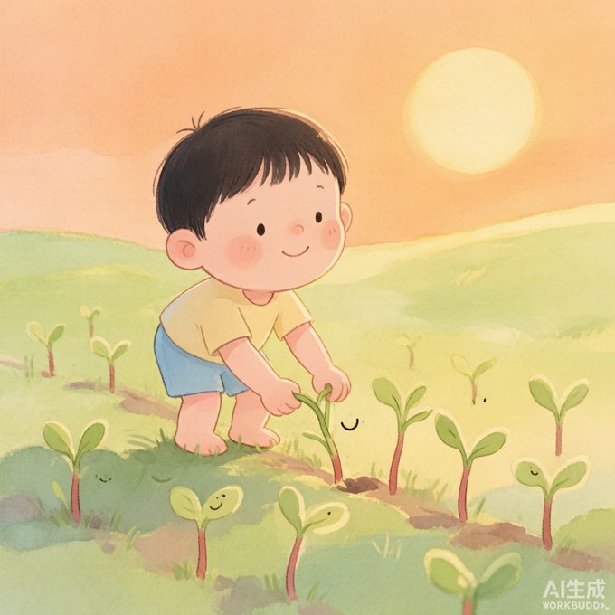 《儿童成语故事》· 拔苗助长