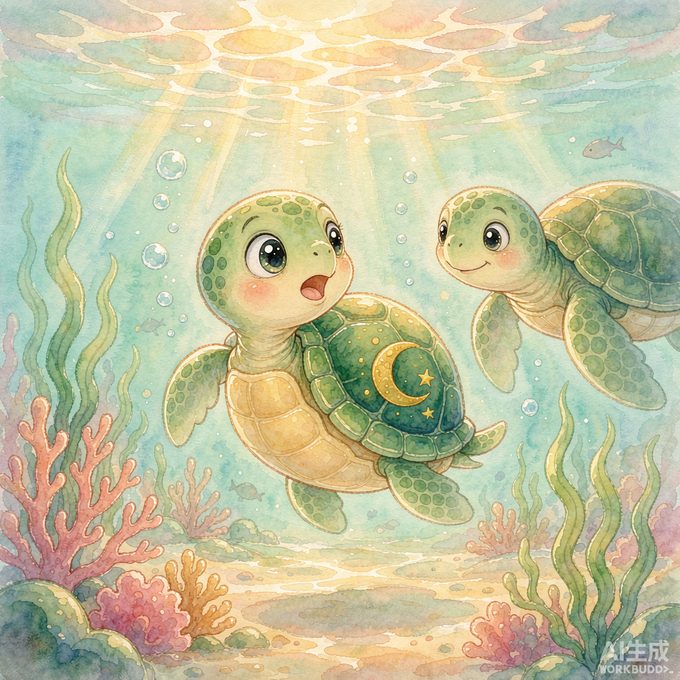小海龟点点的小尾巴