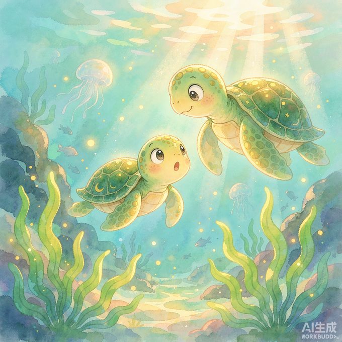 小海龟点点的小舌头
