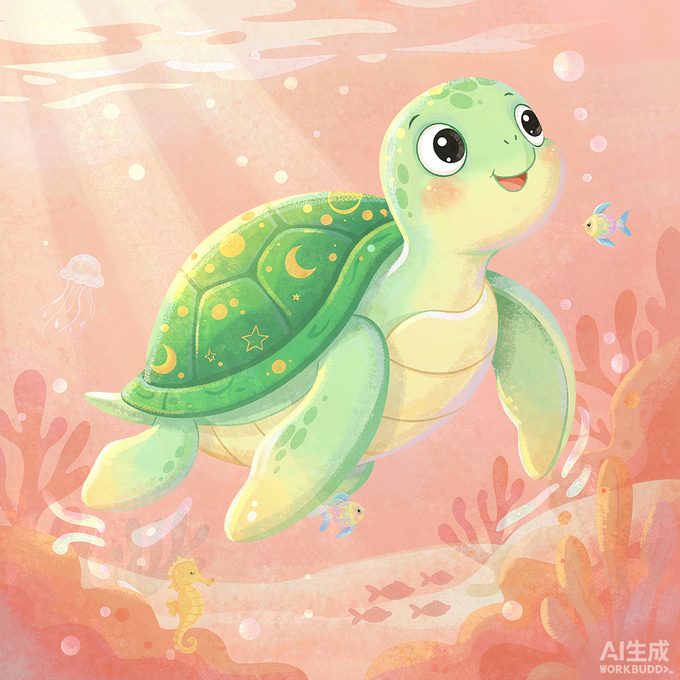 小海龟点点的小桨桨