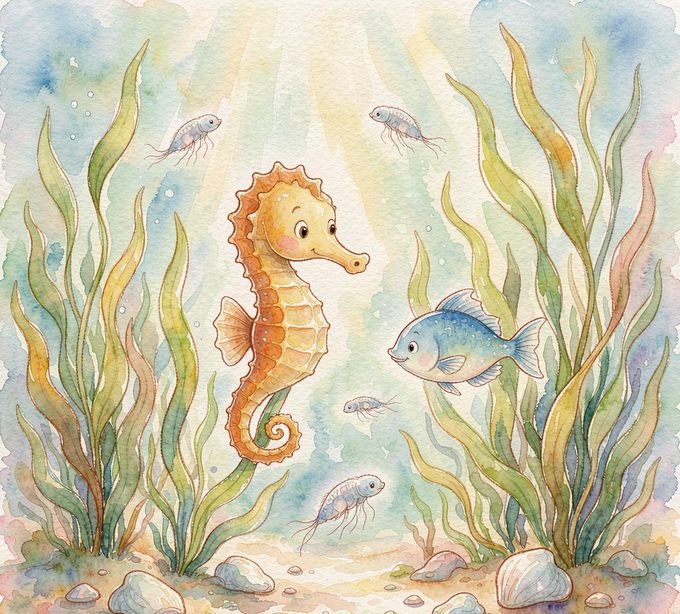 小海马丁丁的新邻居
