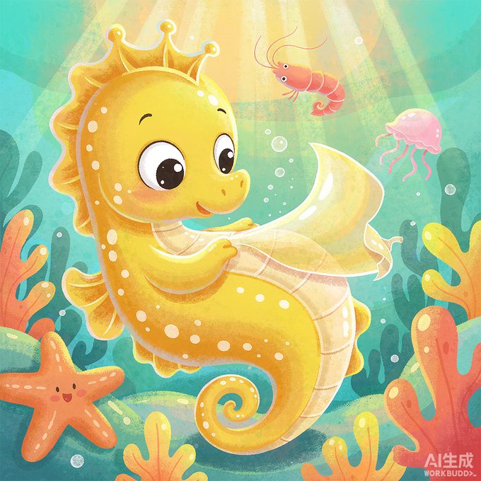 《小海马丁丁的新衣裳》