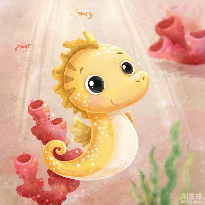 《小海马丁丁的静静等一等》