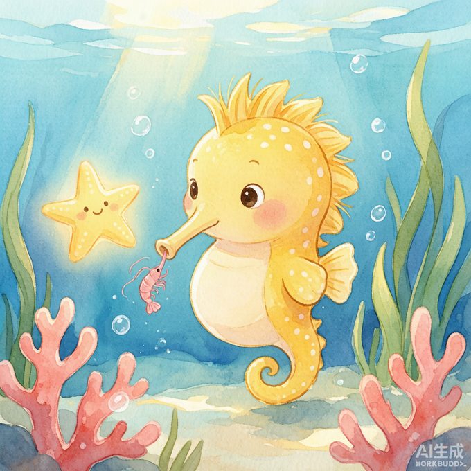 小海马丁丁的吸管嘴