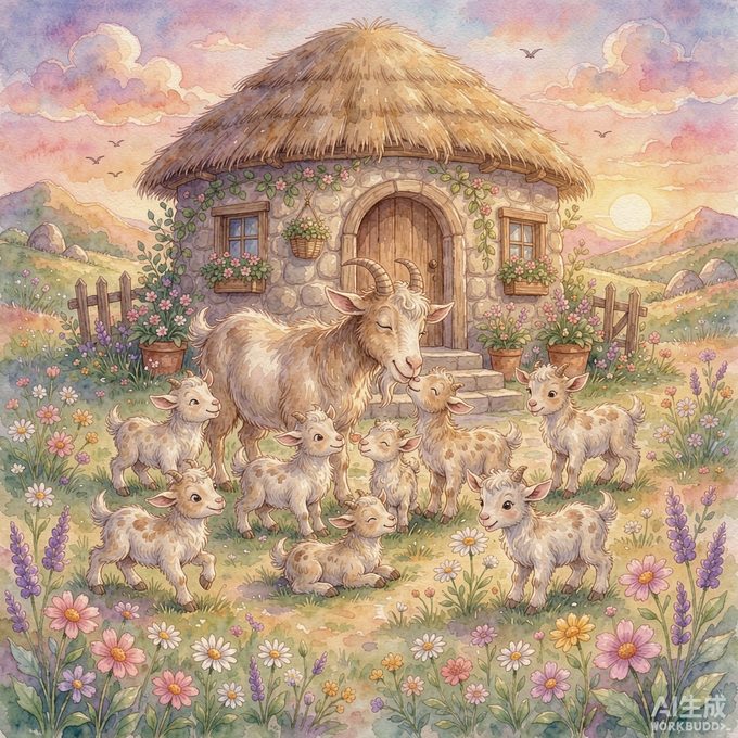 狼和七只小山羊