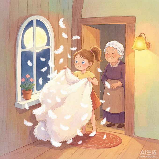 金雨姑娘与霍勒大妈