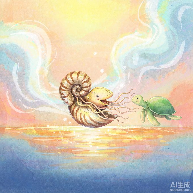 小鹦鹉螺嘟嘟的浮沉小旅行