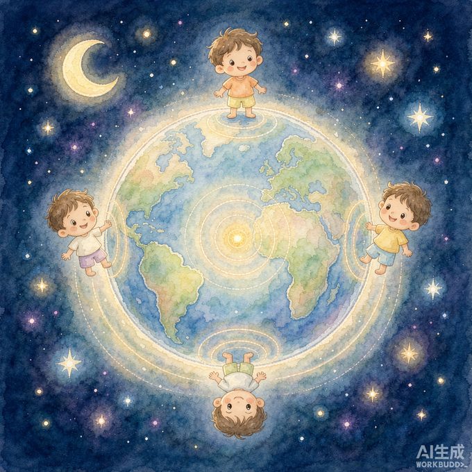 地球是个大圆球，那住在