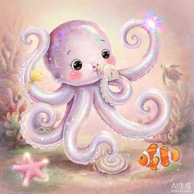 小章鱼奇奇的温柔小乐队