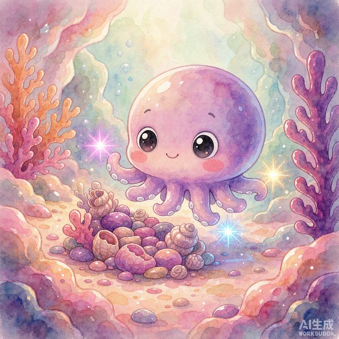小章鱼奇奇的石头小窝