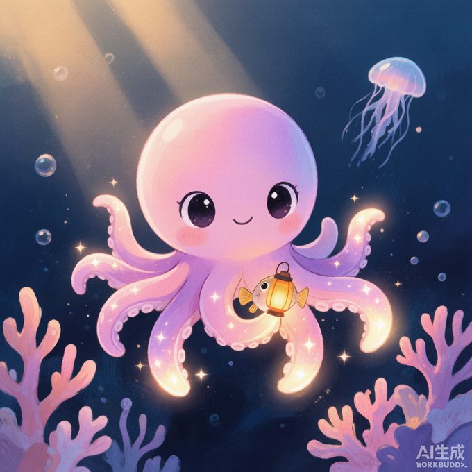 小章鱼奇奇的八只小灯笼