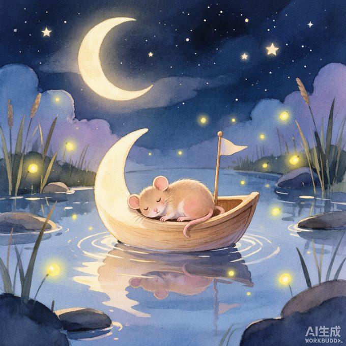 小睡鼠的月亮船
