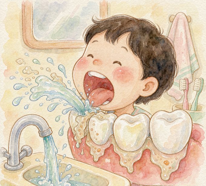 冲不走的那层膜