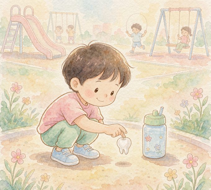 捡起来的那颗牙