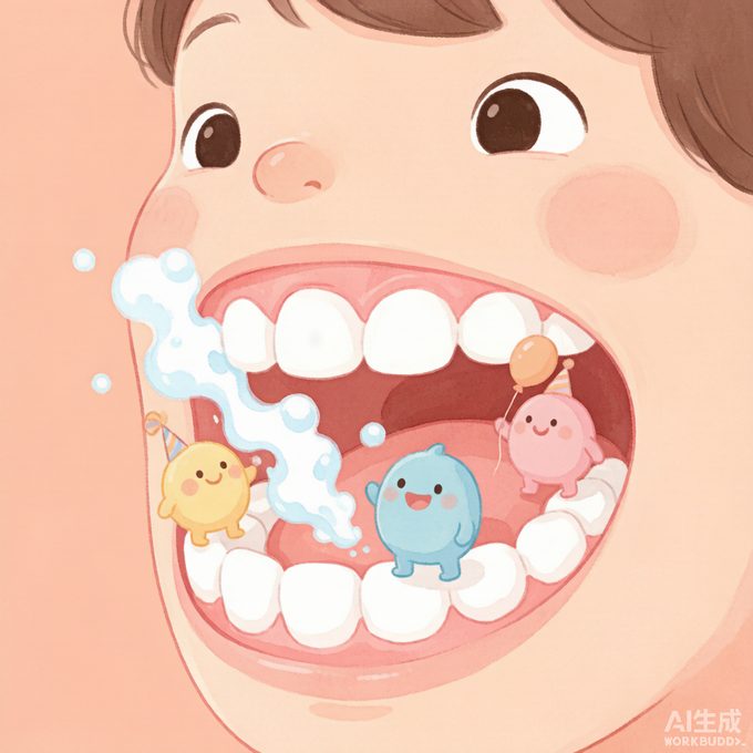 牙齿里的小怪兽