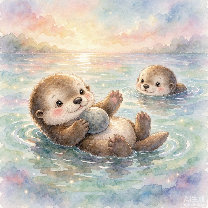 《小海獭淘淘的你好小曲》