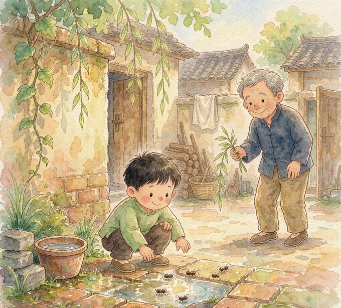 搬家的蚂蚁