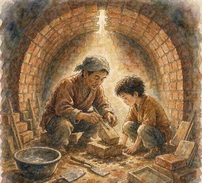 长夜拾灯·其三十八　最后一块砖