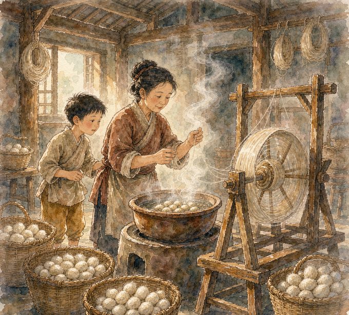 长夜拾灯·其二十四　一根丝