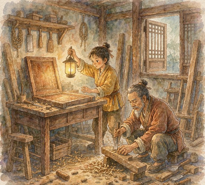 长夜拾灯·其二十一　留一条缝
