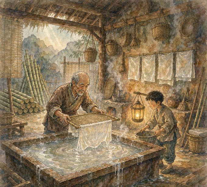 长夜拾灯·其十九　捞得起的一张纸