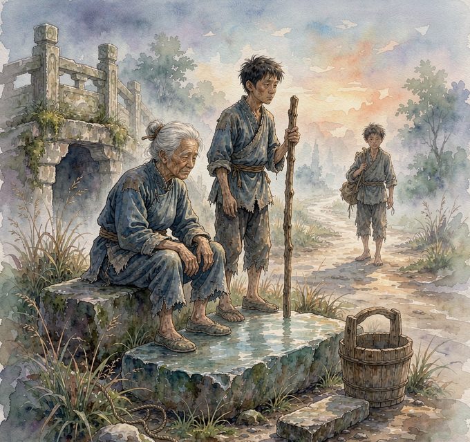 长夜拾灯·其十四　磨平