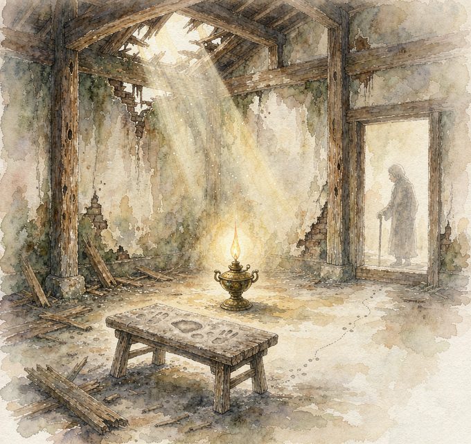 长夜拾灯·其九　坐过的人