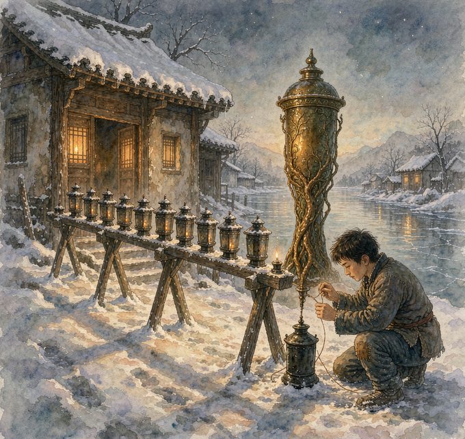 长夜拾灯·其五　一根生两枝