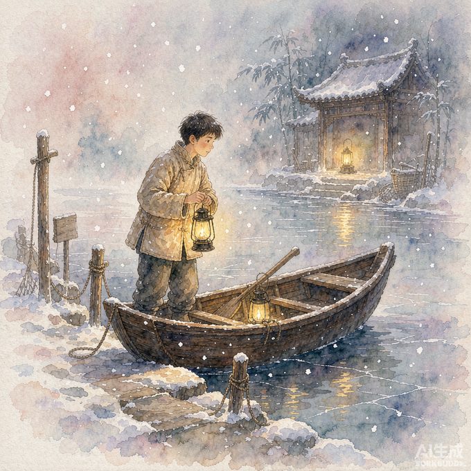 长夜拾灯·其四　过河的人