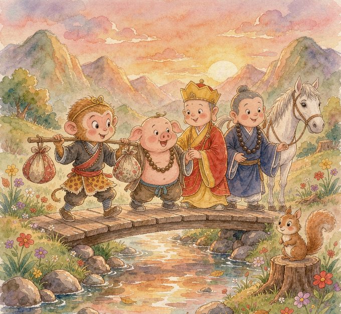 八戒的小扁担