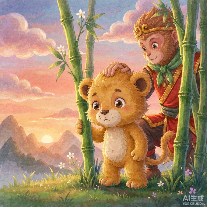 竹节山的小狮子