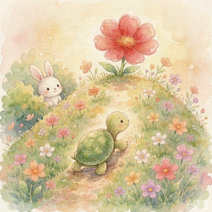 《小乌龟慢慢爬山啦》